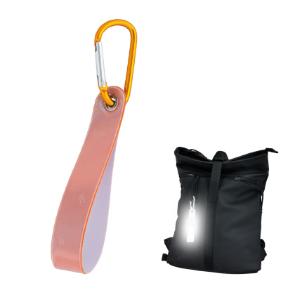 3M Reflektierender Anhänger mit Karabiner - orange